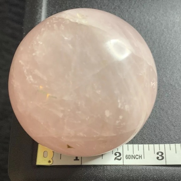 BOGO1/2 Natural Rose Quartz Crystal
Gemstone Healing Stone
Sphere Ball Self Love - Picture 14 of 17